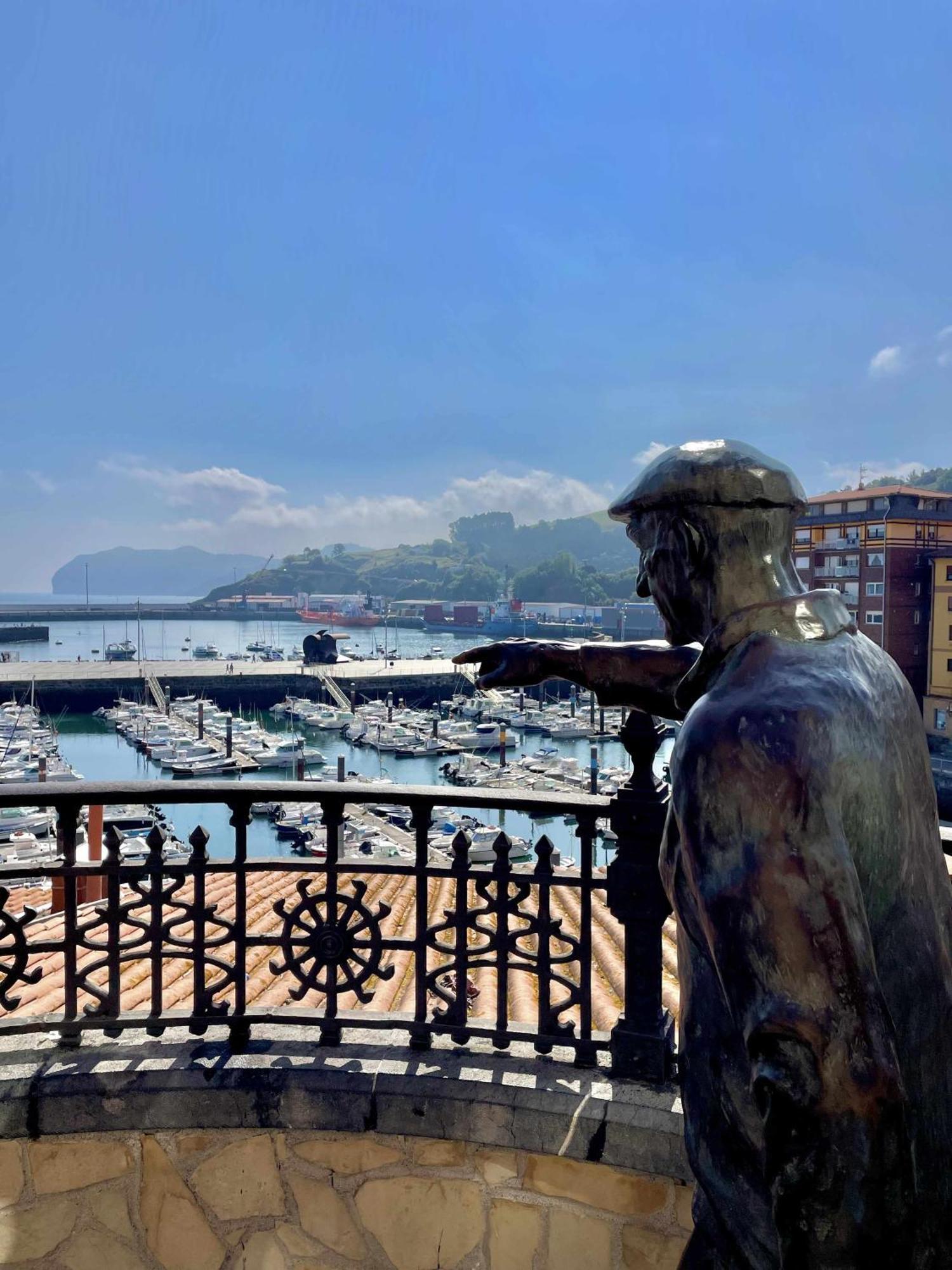Ferienwohnung Erribera Etxea Amplio Piso Con Parking Bermeo Exterior foto